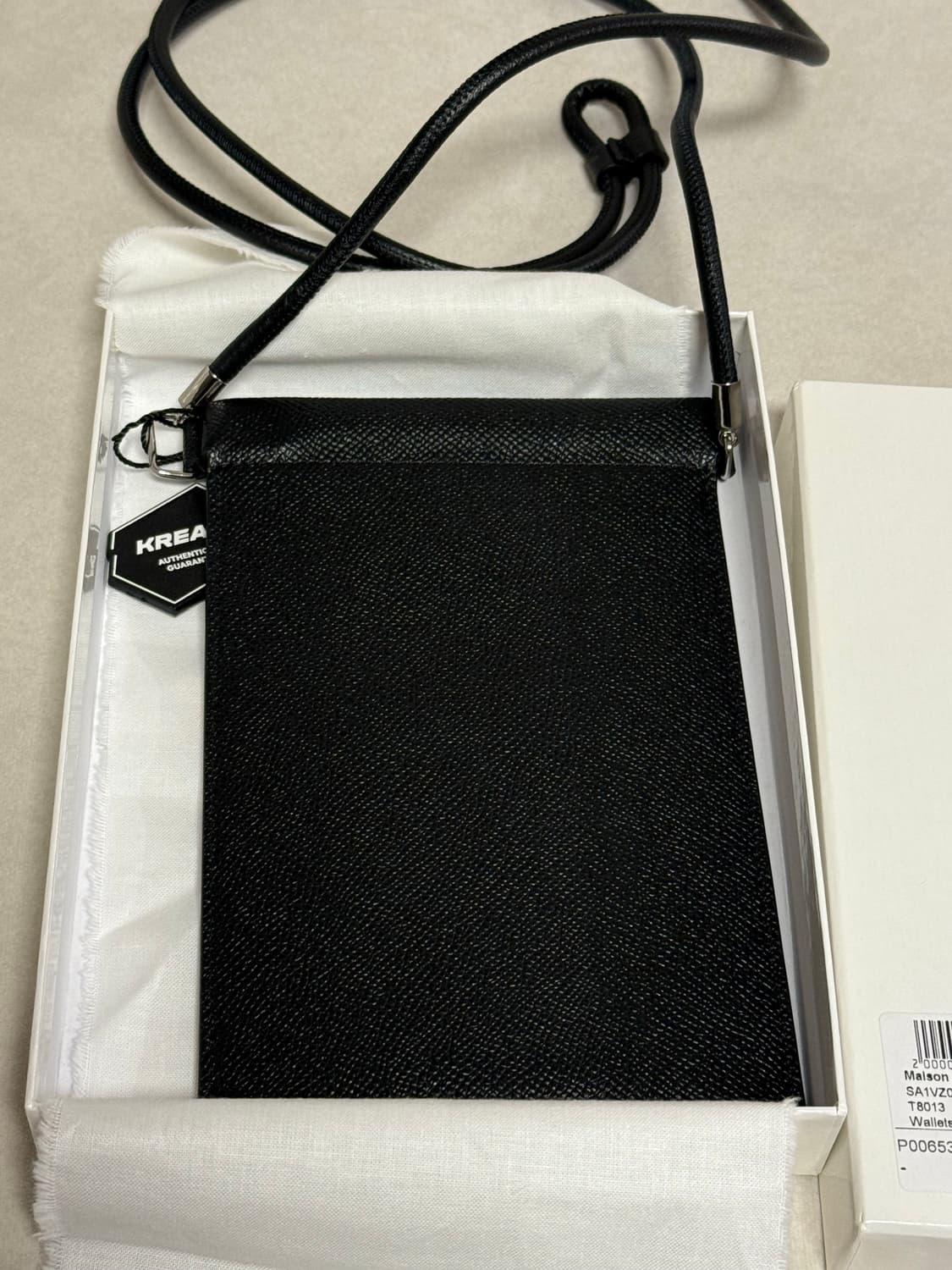 [새상품] 메종마르지엘라 폰파우치백 폰홀더백 미니백 블랙 상품이미지2