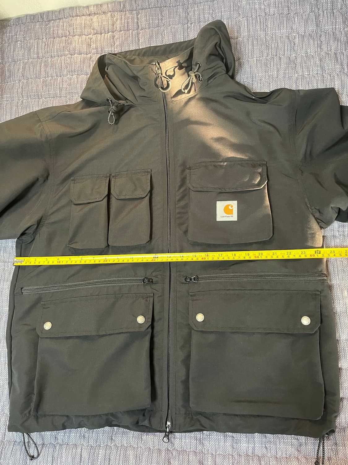 칼하트 wip 바람막이 블랙 L (새상품) 상품이미지7