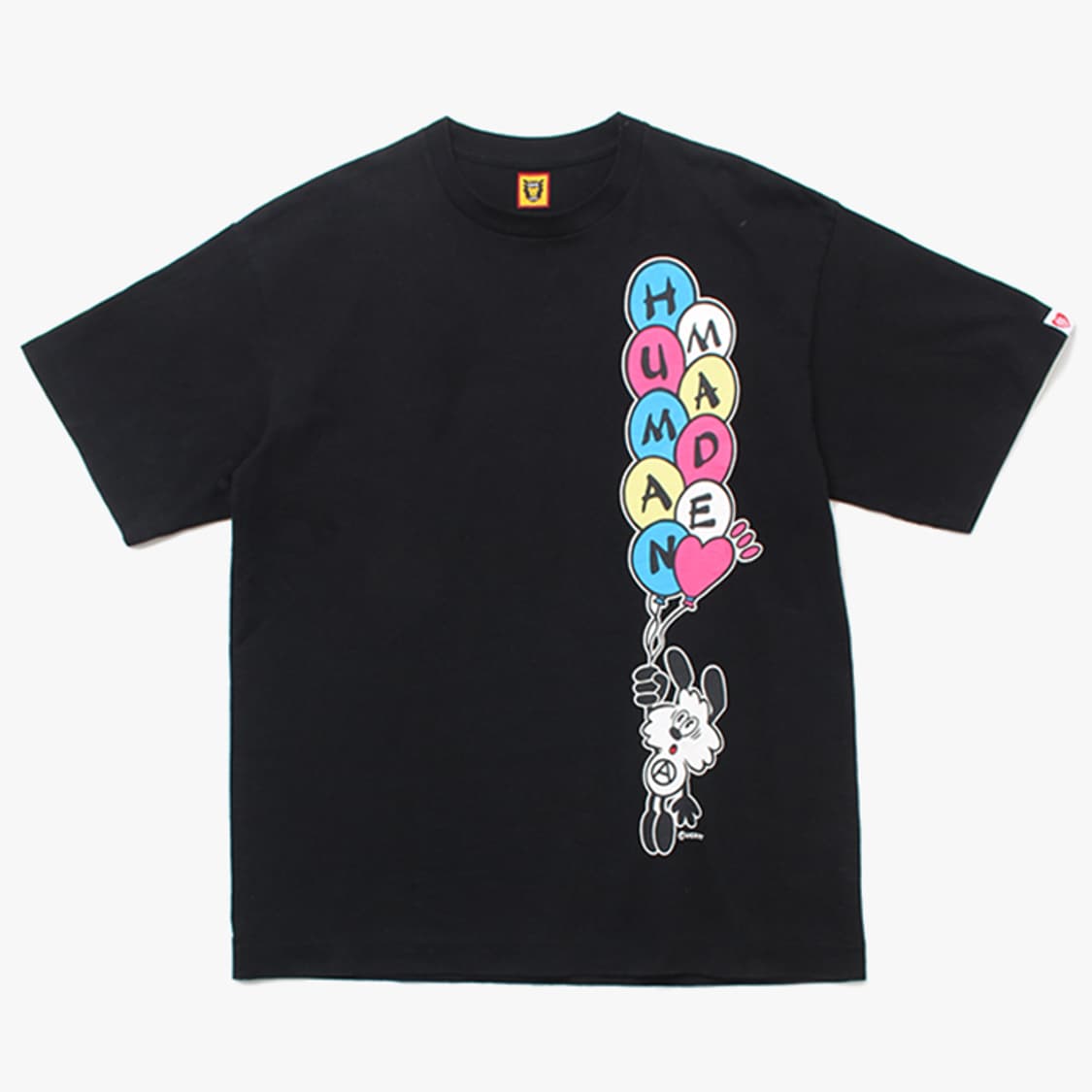  HUMAN MADE X VERDY "Black T-Shirts" 상품이미지1