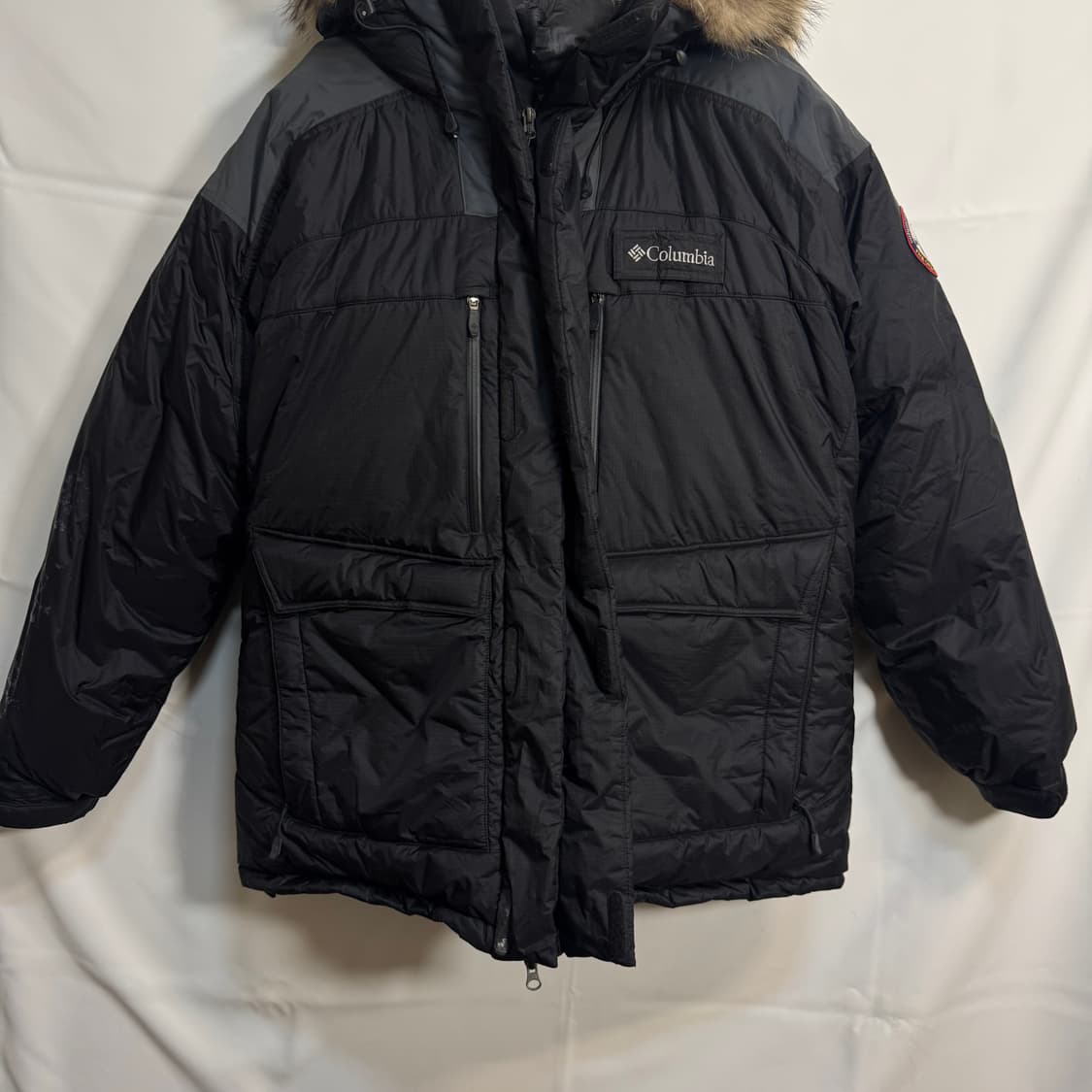 컬럼비아 옴니히트 구스다운 대장 패딩 상품이미지3
