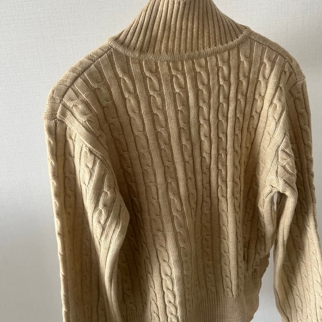 (정가 79,000원) 케이블 니트 집업 상품이미지4