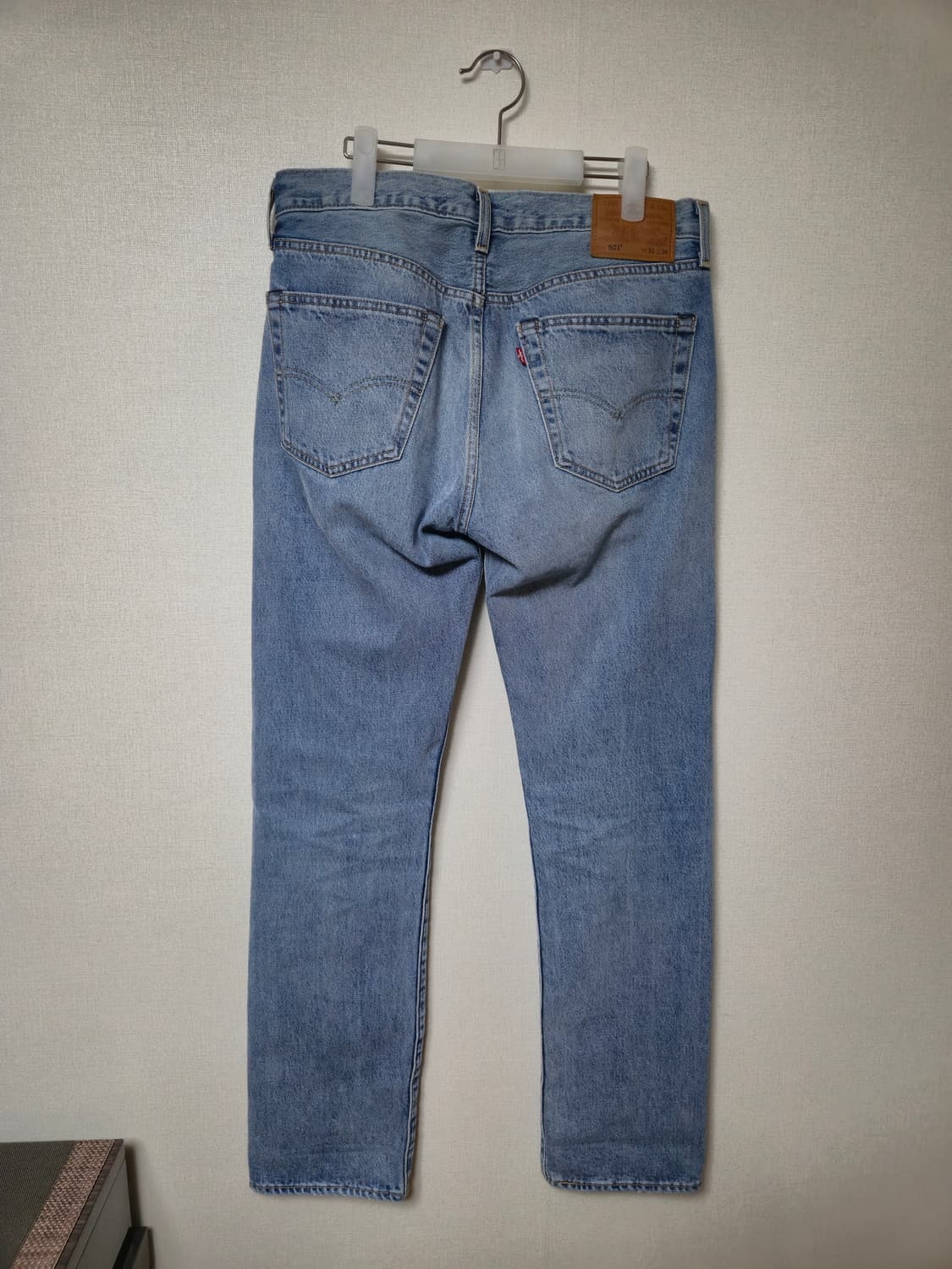 [Levi's] 리바이스 프리미엄 501 셀비지 연청 (W33 L34) 상품이미지2