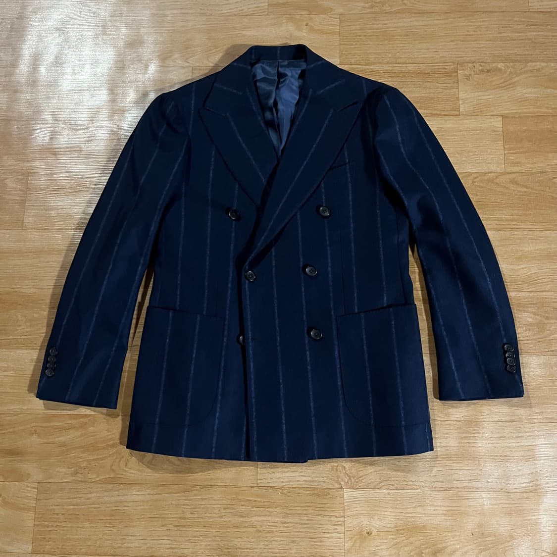 [100/31] 수트서플라이 피크드 정장 셋업 상품이미지3