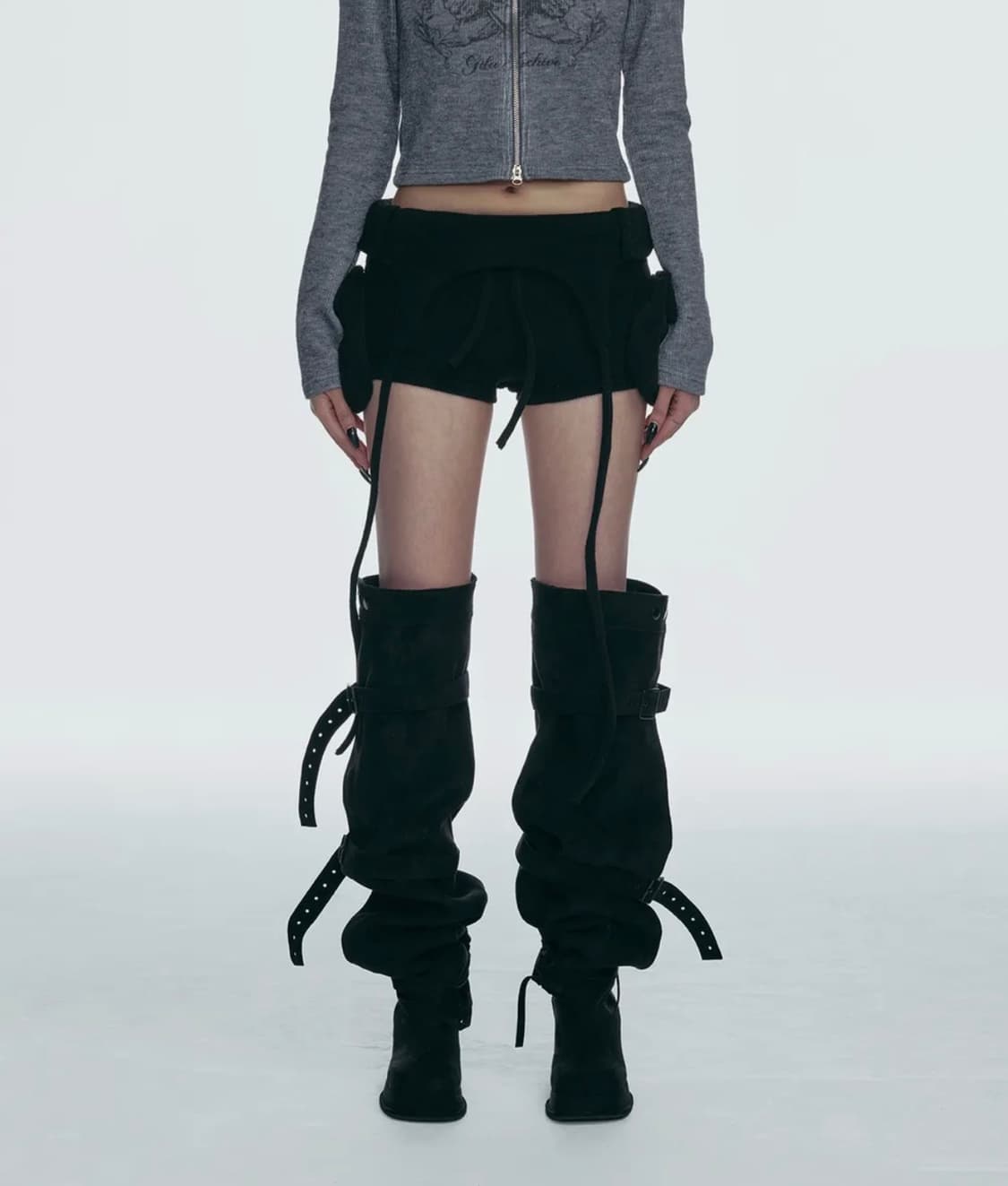 길라아카이브 숏팬츠 BOLD LOGO POCKET KNIT SHORTS 상품이미지2