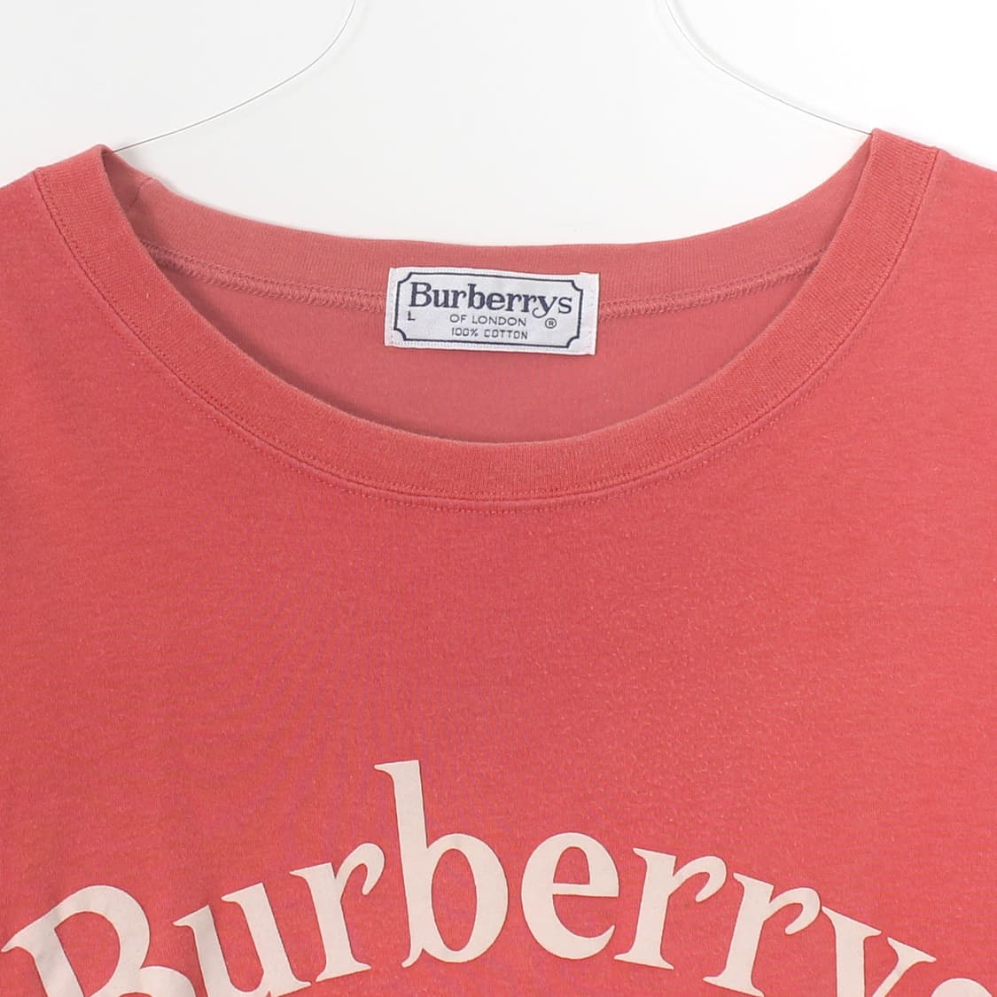 버버리 핑크 오버핏 티셔츠 상품이미지5
