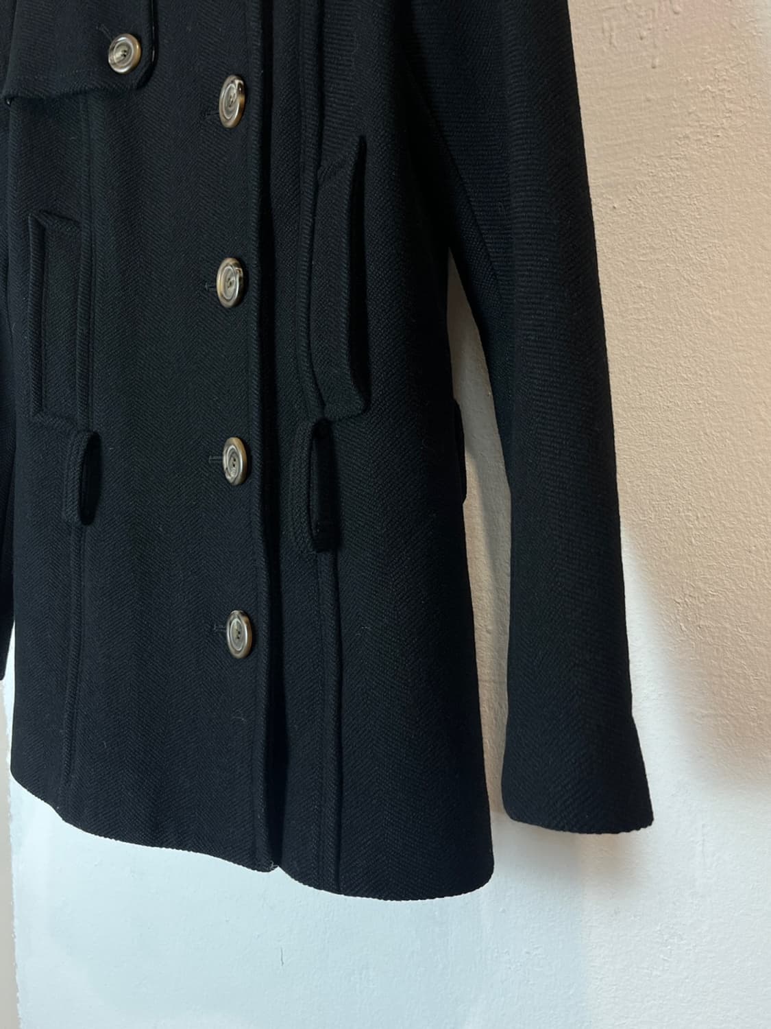 버버리 블루 라벨 울 토글 코트 상품이미지5