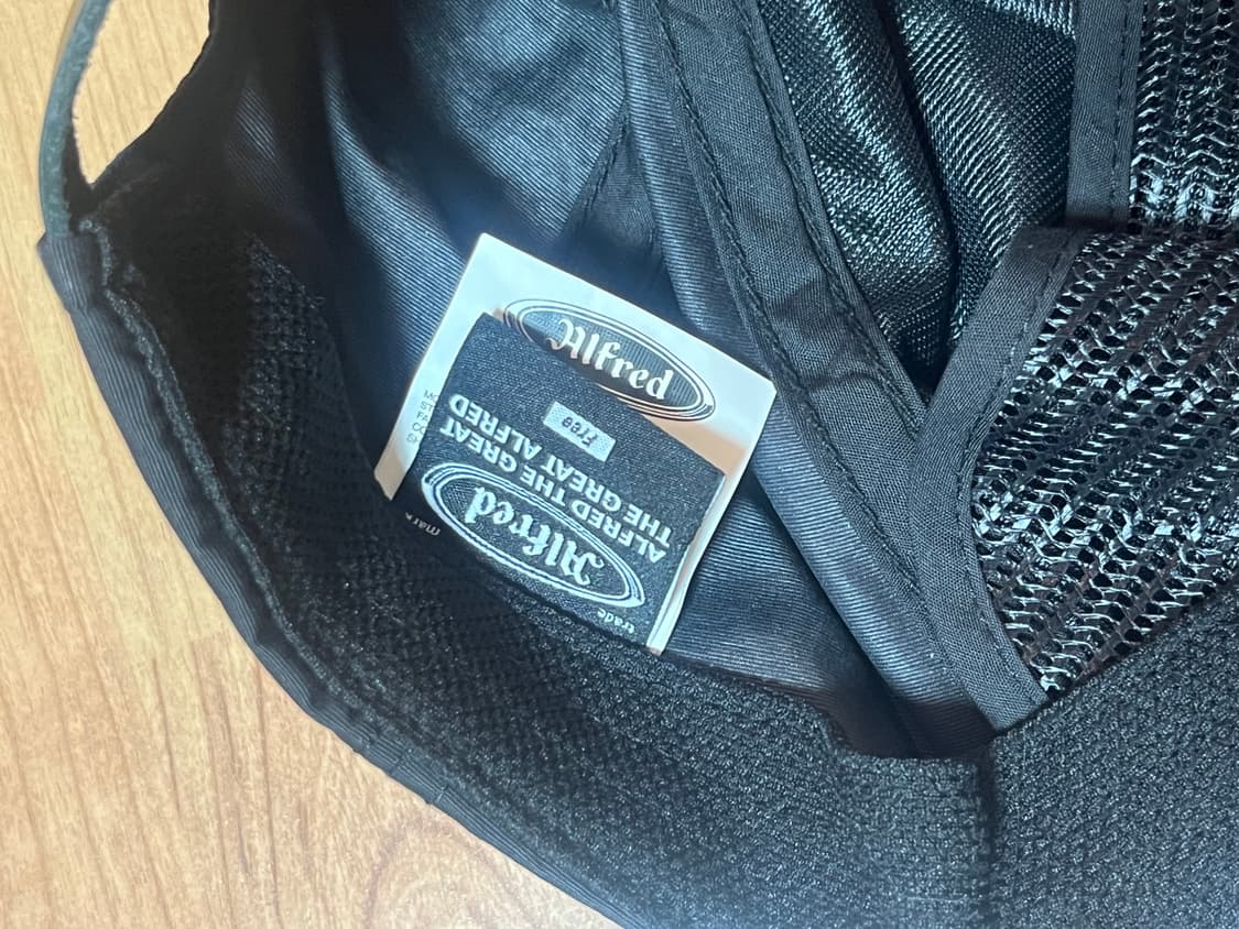 헤리티지플로스 알프레드 나일론 캡 블랙 상품이미지5