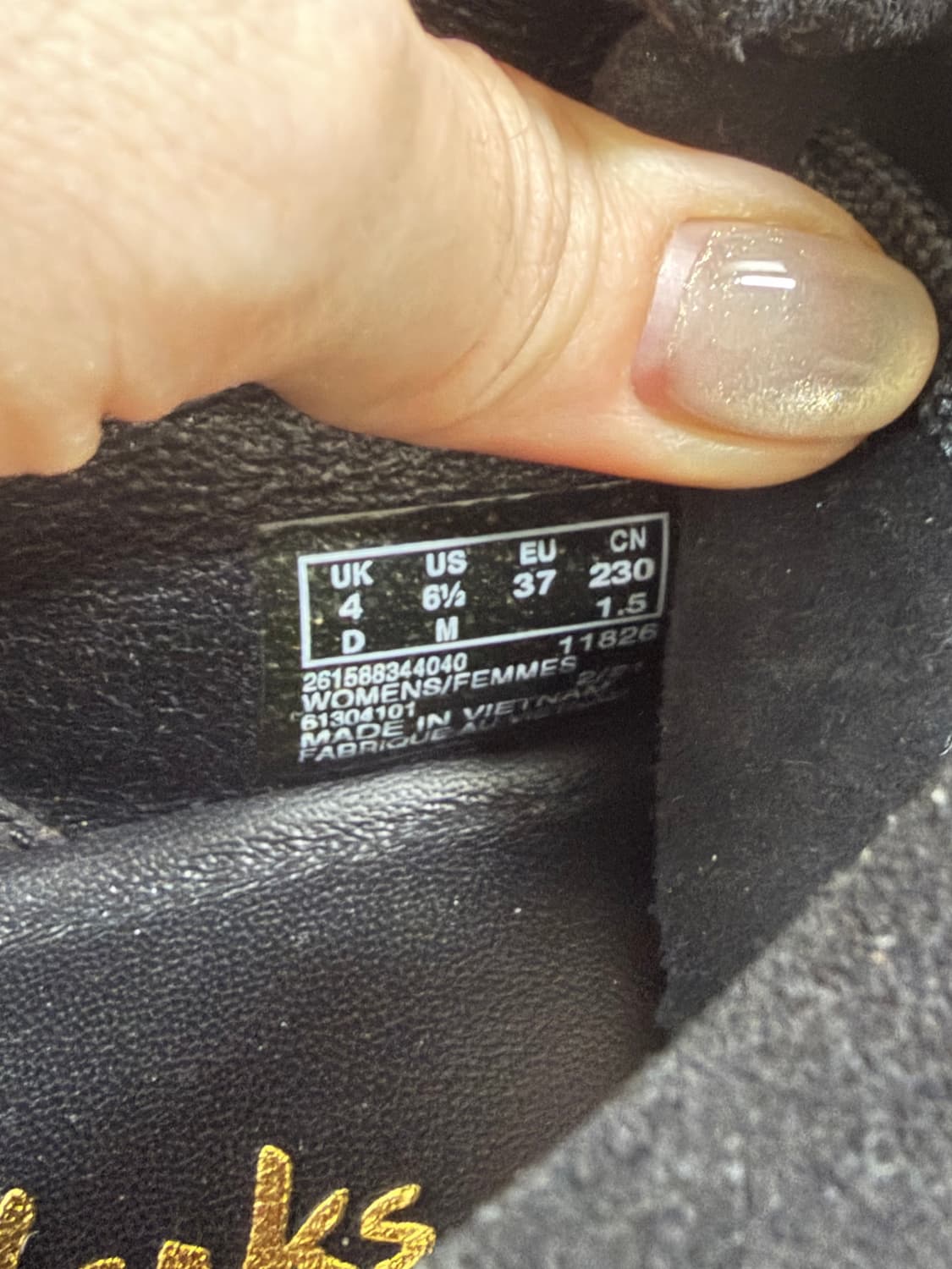 클락스 왈라비 블랙 여성 230~235 상품이미지4