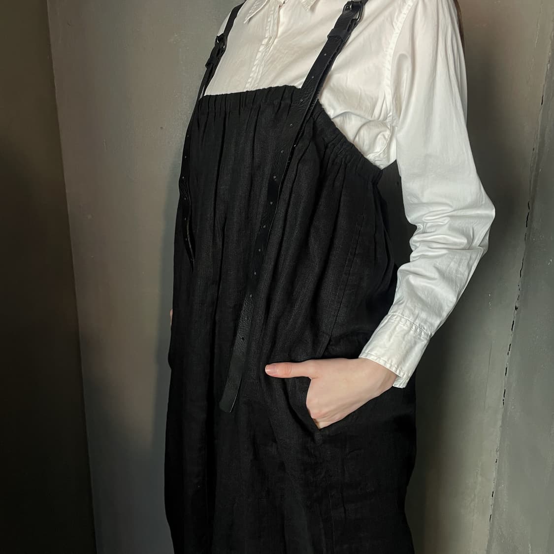 누드:마사히코 마루야마 린넨 롱 스커트/드레스 상품이미지4
