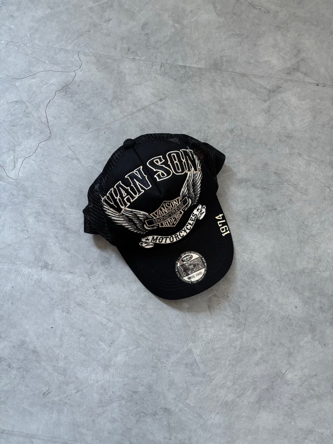 Vanson 벤슨 윙 트윙 메쉬캡 상품이미지1