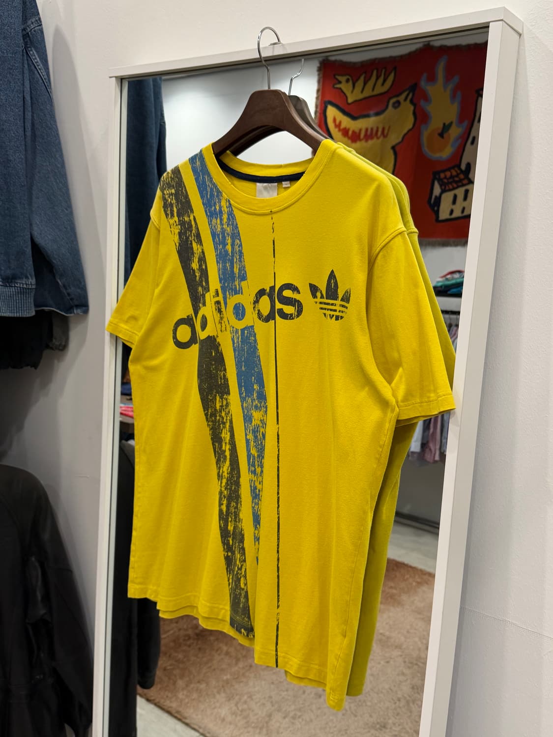 00s Adidas 아디다스 파이어버드 빈티지 반팔 티셔츠 상품이미지1