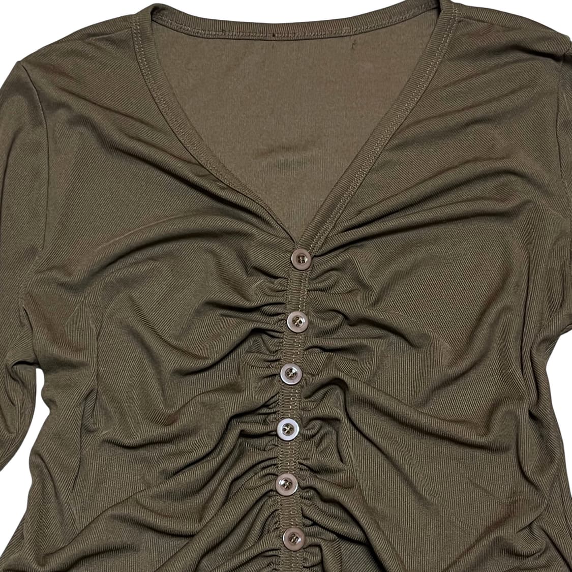 Banding button big tower_Kaki Brown 상품이미지2