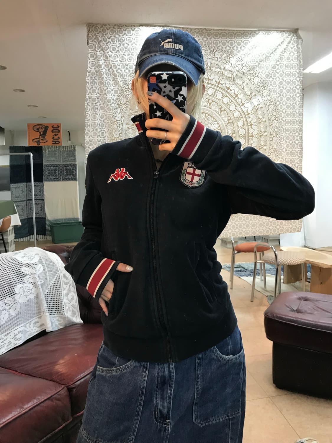 카파 여성 스트릿 저지 집업  상품이미지2