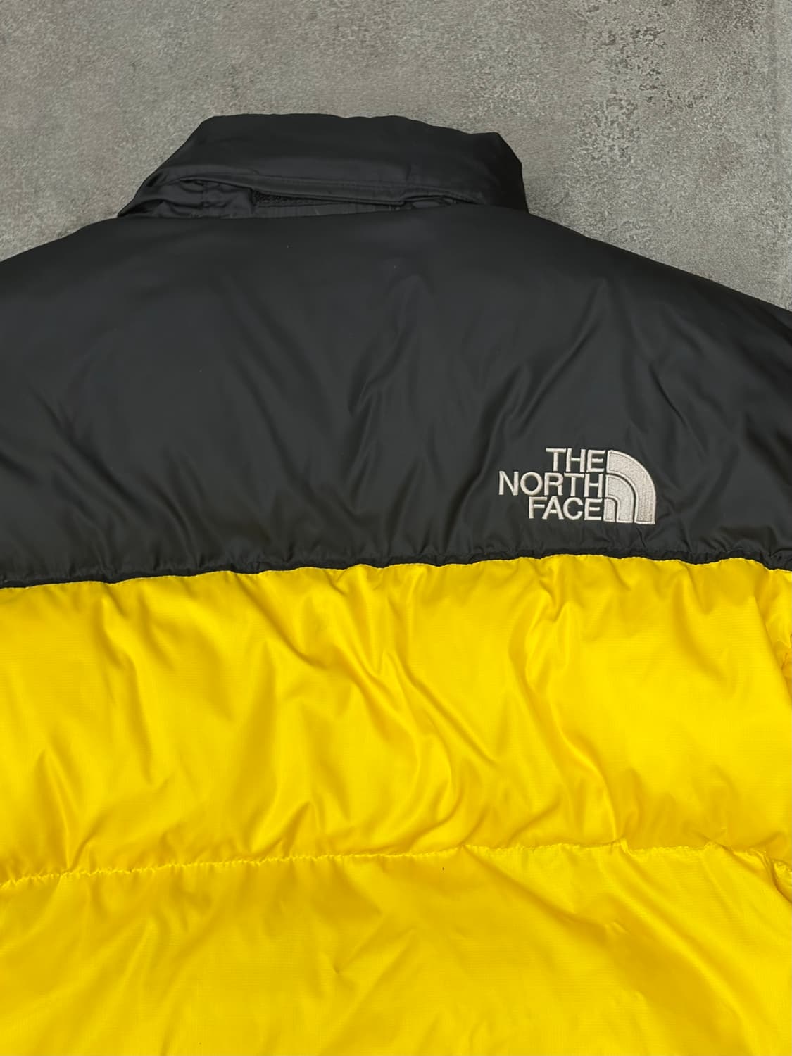 노스페이스 700 구형 눕시 옐로우 구스 패딩 상품이미지6