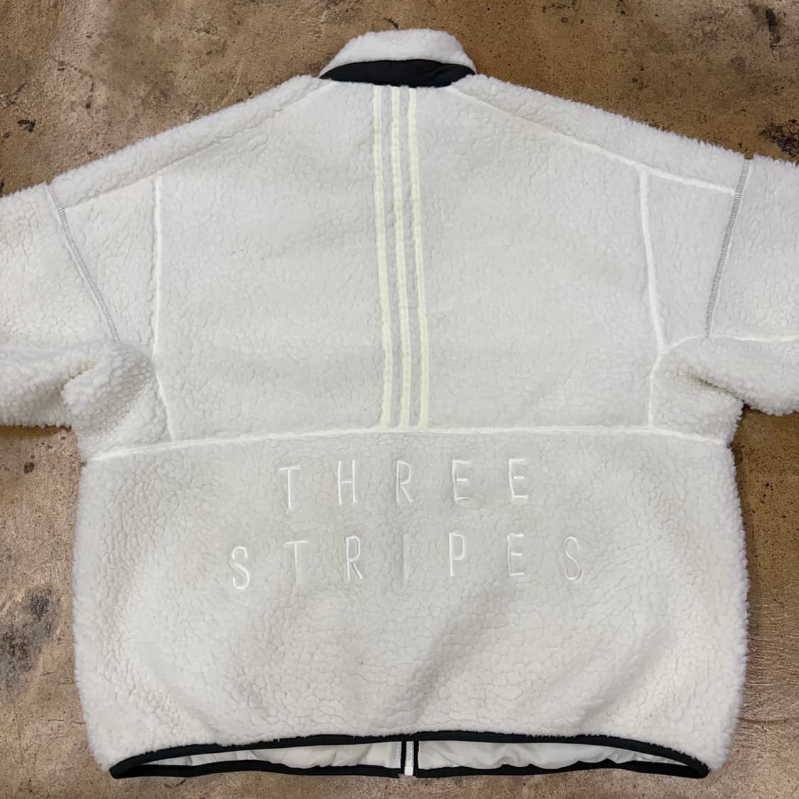 [정품/XL,105] 아디다스 S2S 보아 뽀글이 플리스 자켓 b17 상품이미지4