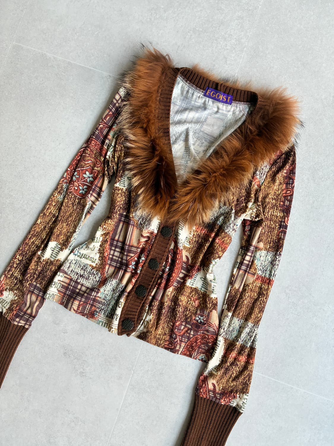 퍼 가디건 상품이미지2