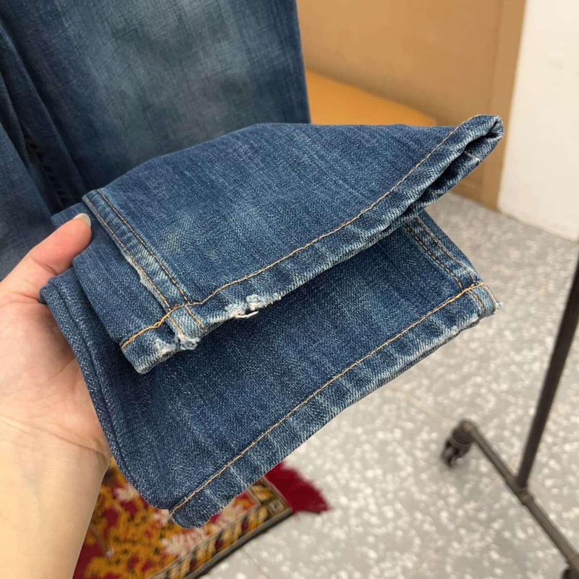 리바이스 220 오렌지탭 데님 청바지 82 C06301 상품이미지6