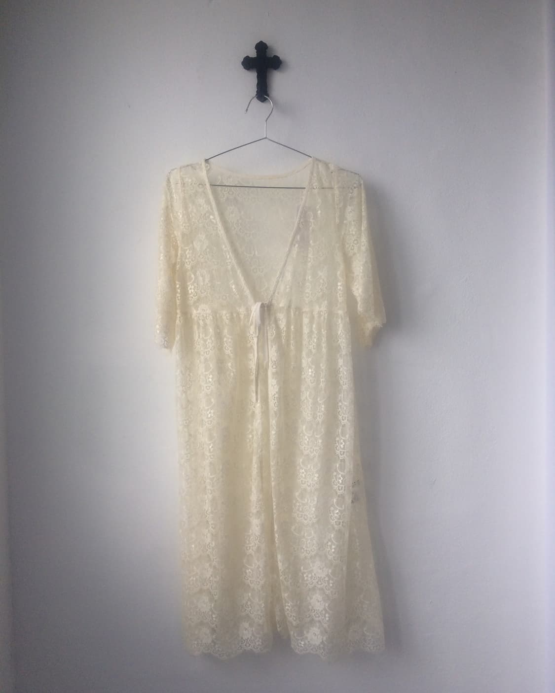 Lace long cardigan 상품이미지2