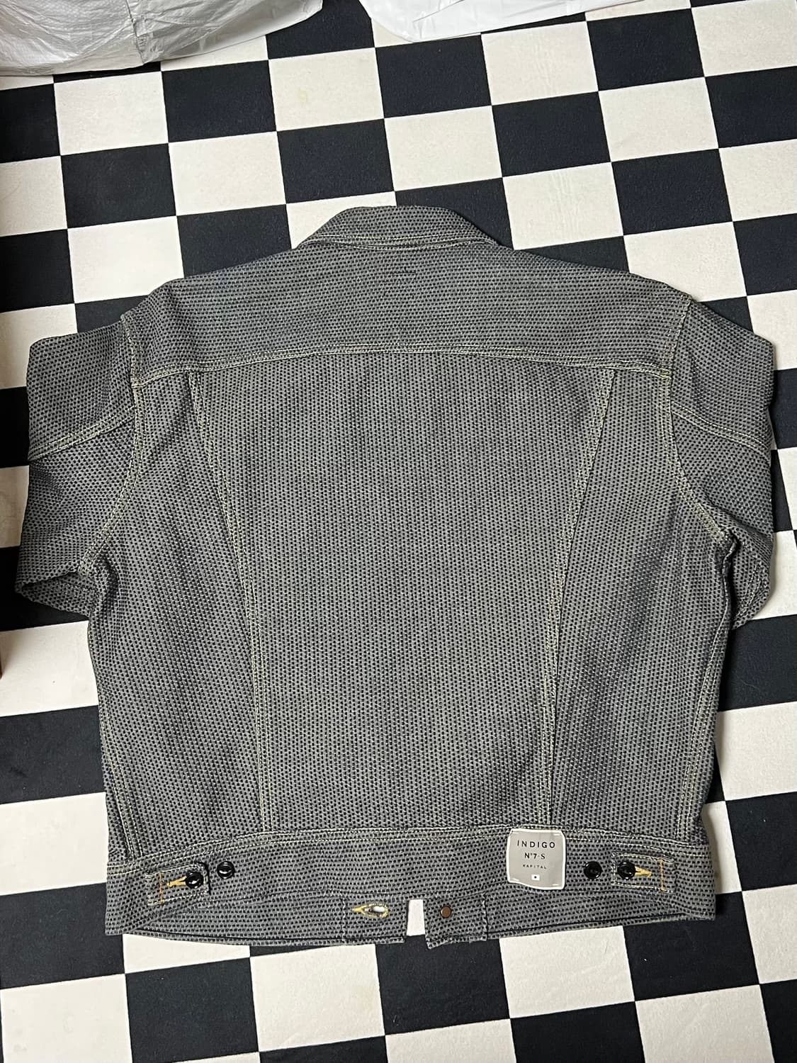 [46] 캐피탈 센츄리 데님 웨스터너 레귤러 자켓 No. 7+S 그레이 상품이미지2