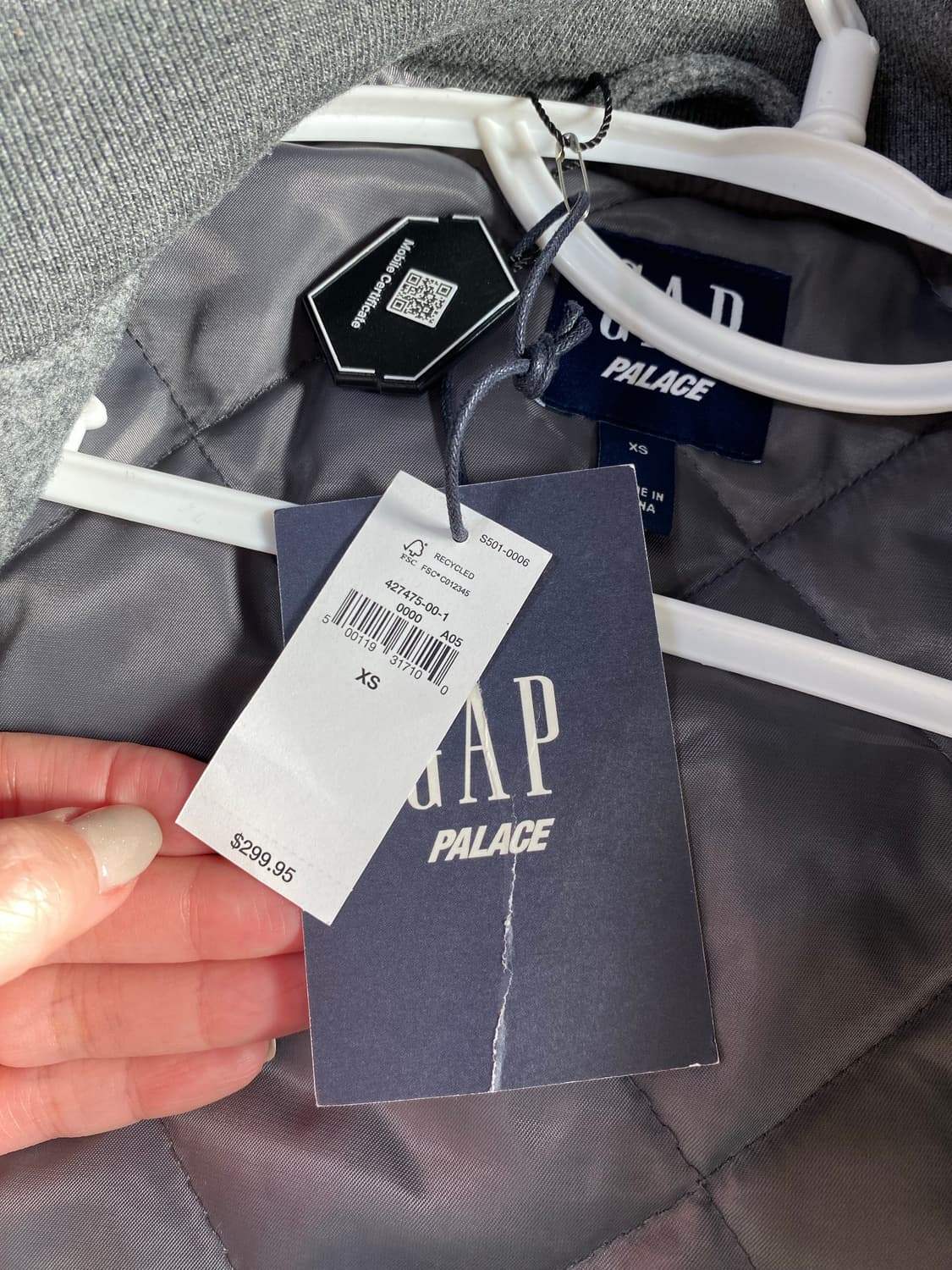 팔라스 갭 바시티 자켓 xs 상품이미지6