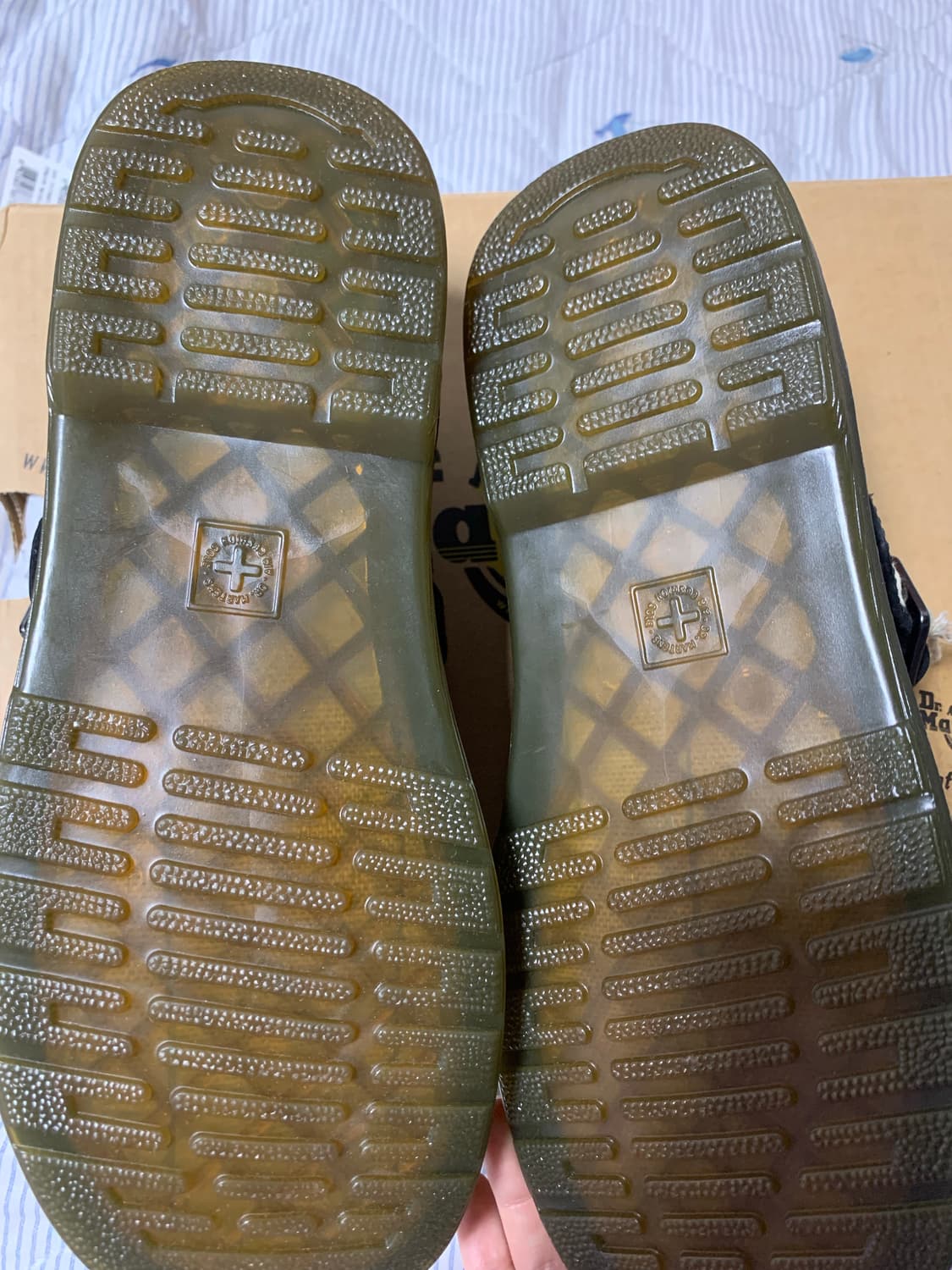 새상품) 닥터마틴 패트리샤 UK5 240 블랙 상품이미지8