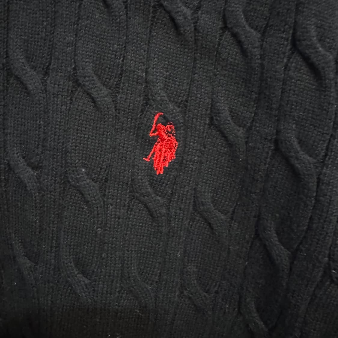 유에스폴로 케이블 니트 상품이미지4