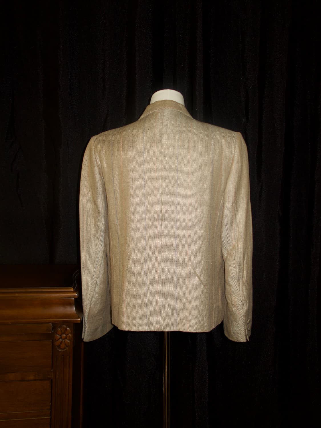80s japan roll collar jacket  상품이미지3