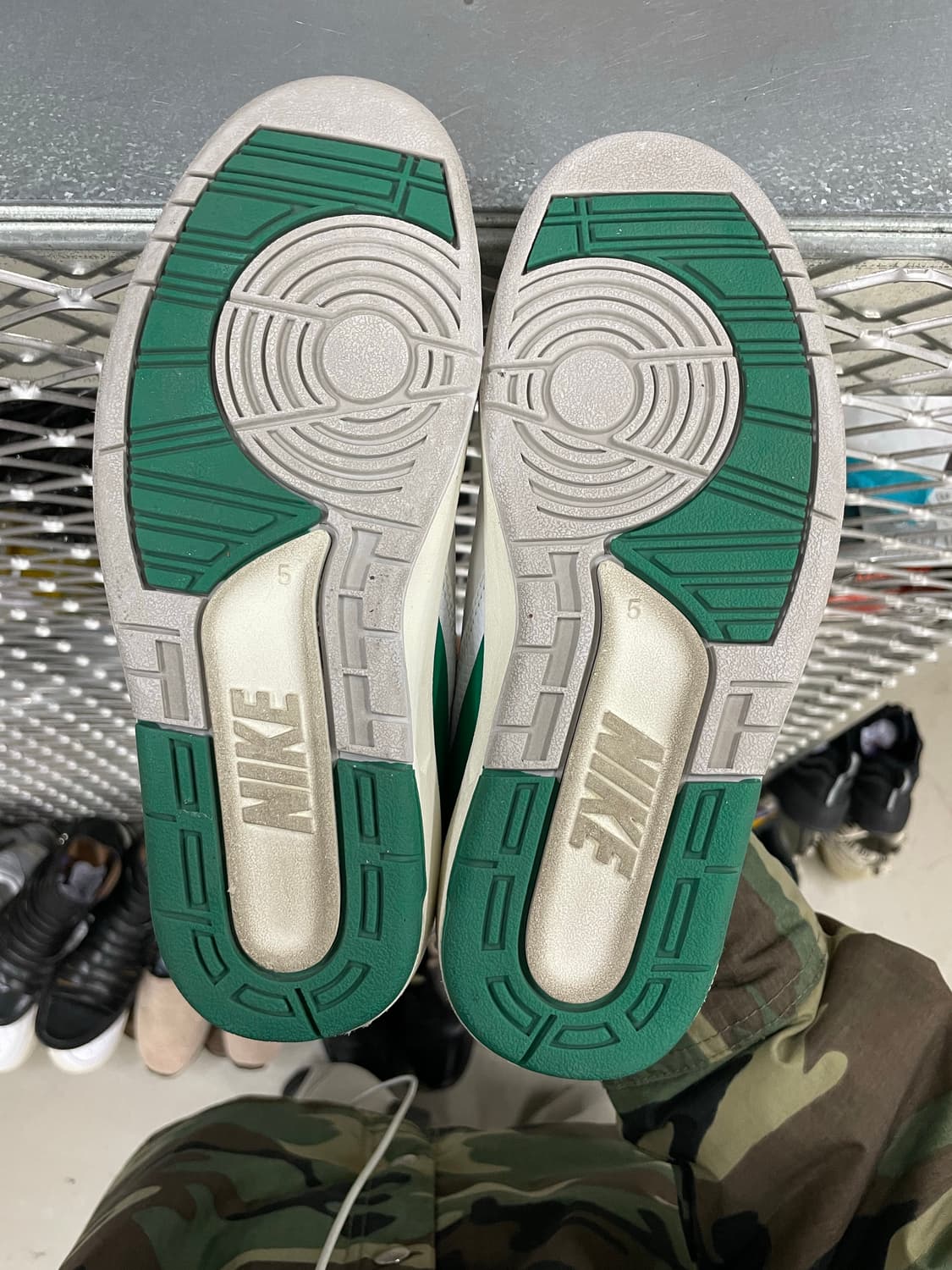 나이키 조던2 레트로 로우 그린 화이트 235 상품이미지6