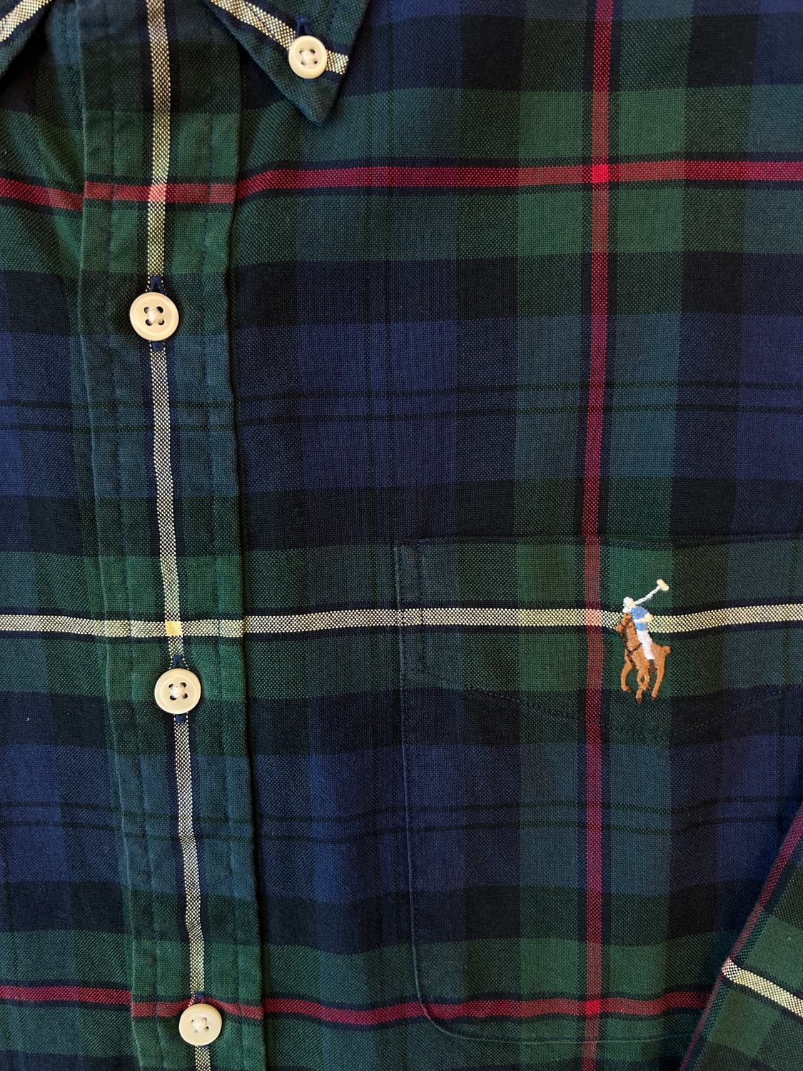 폴로 랄프로렌 체크 옥스포드 셔츠 (classic fit) 상품이미지4