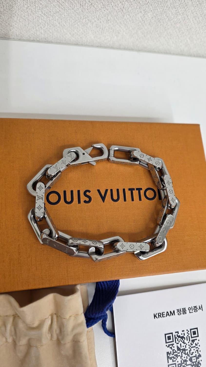 [풀구성]24ss 루이비통 버질아블로 체인팔찌 L 새상품급 상품이미지2