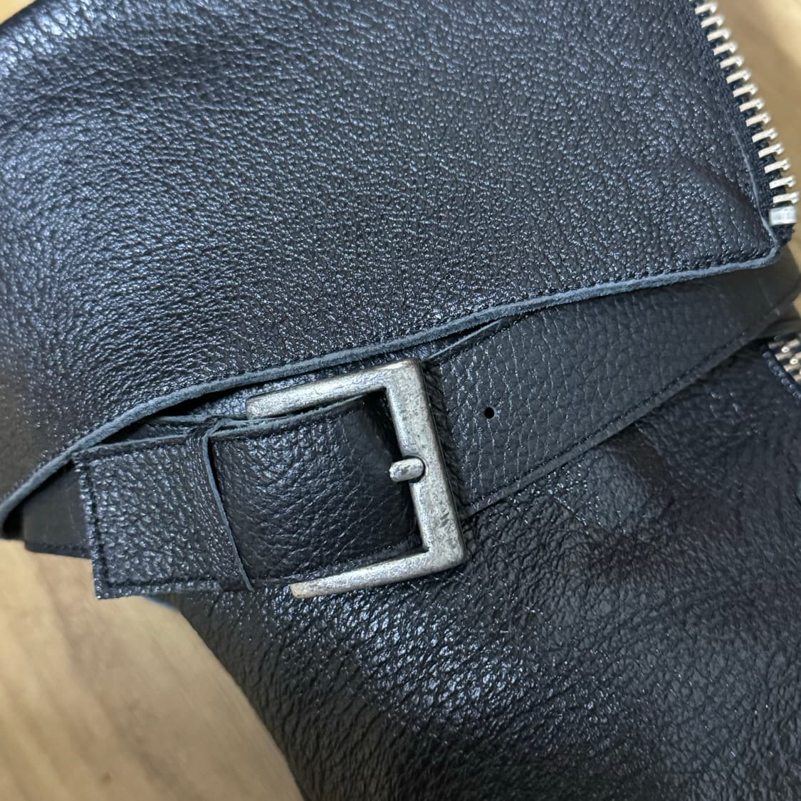 보헴서 보헤미안서울 부츠 FOLDED BELT LONG BOOTS 상품이미지5