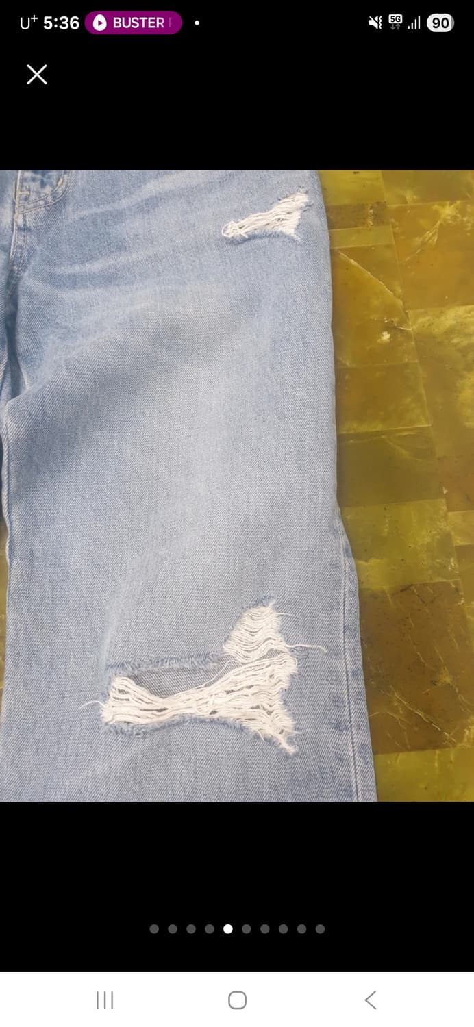 CHAMS 참스 연청 데님 L 상품이미지5