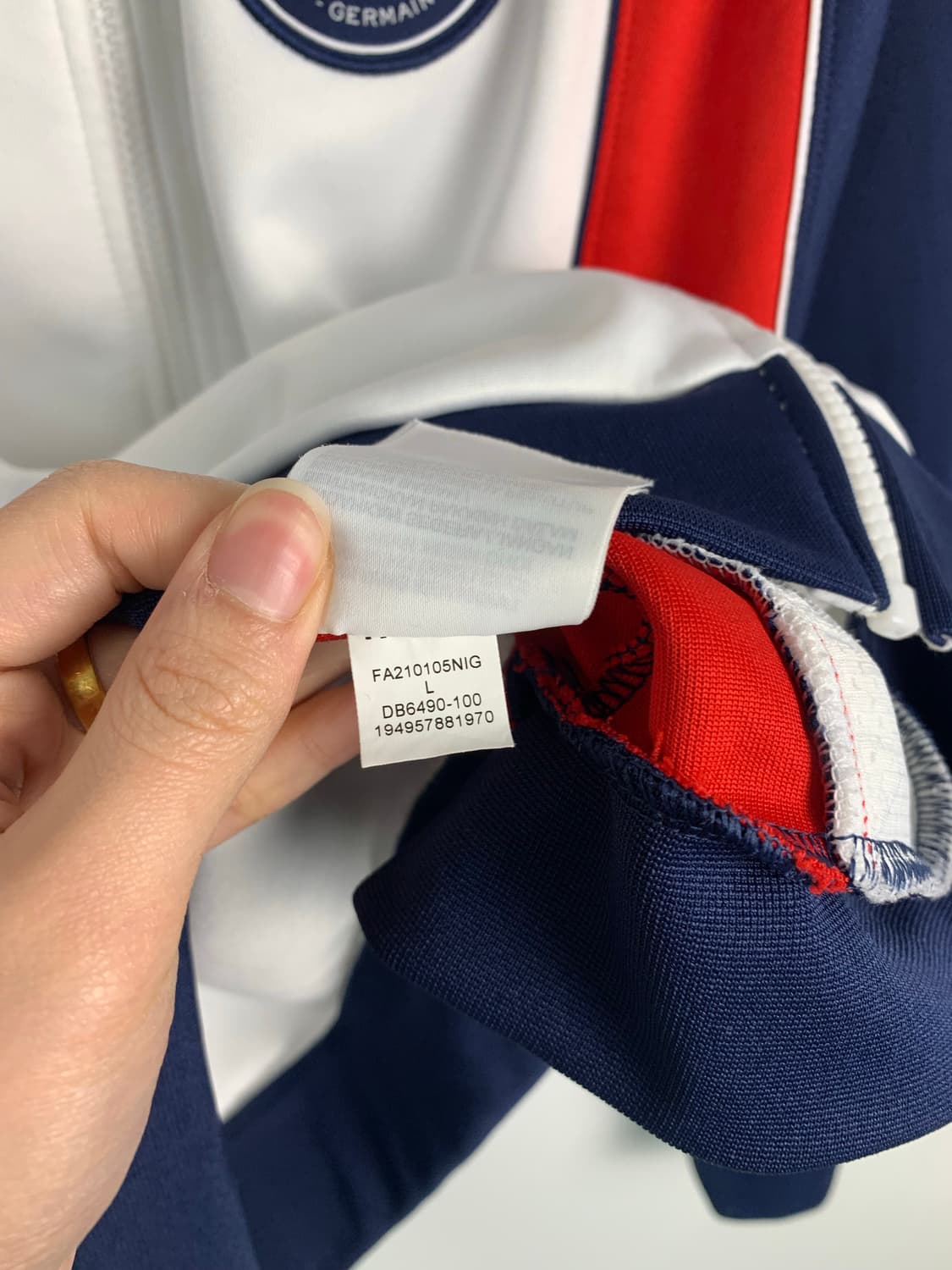 나이키 조던 파리생제르망 21-22 앤썸 져지 상품이미지7