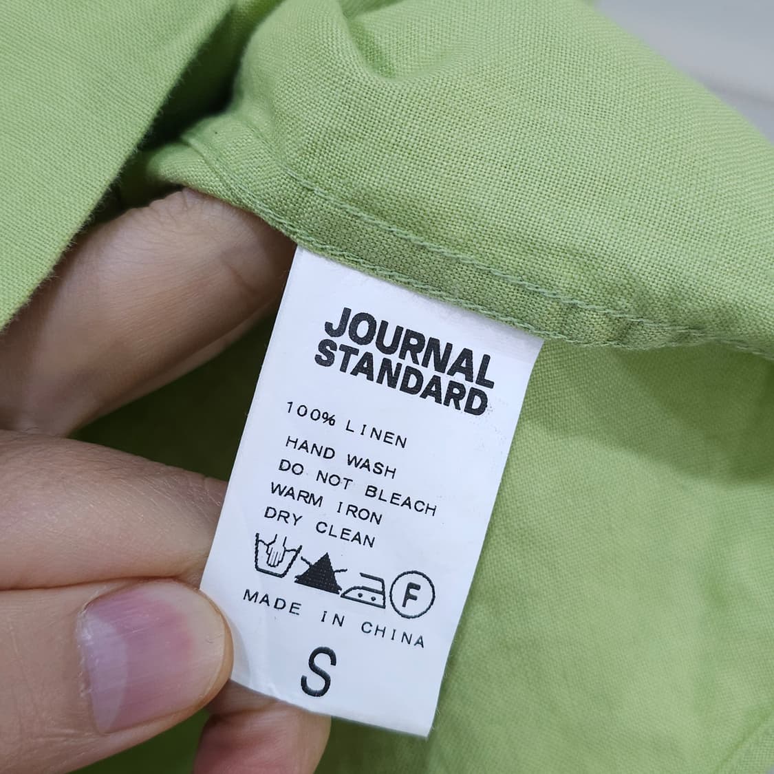 JOURNAL STANDARD 린넨100% 셔츠- S 상품이미지7