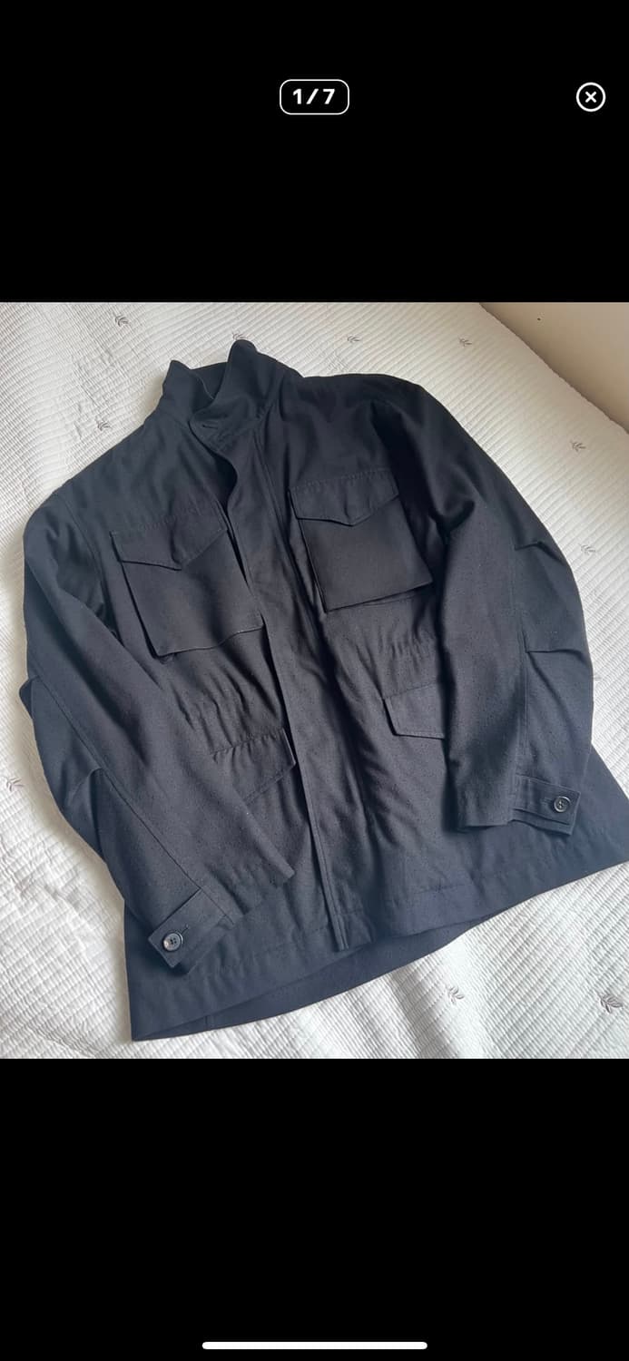 유스 25ss 실크넵 m65 자켓 상품이미지1