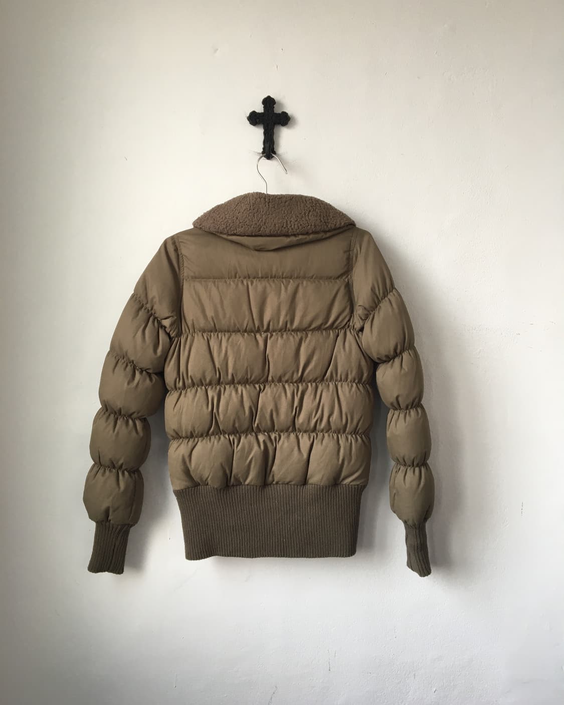 Thick neck point padded jacket 상품이미지3