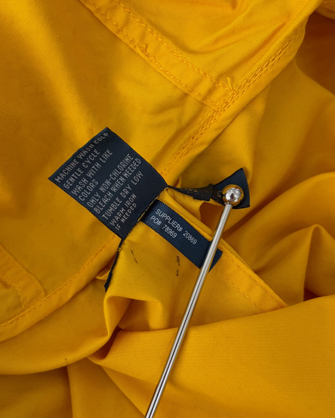 [S]폴로 랄프로렌 옐로우 후드 바람막이 상품이미지8