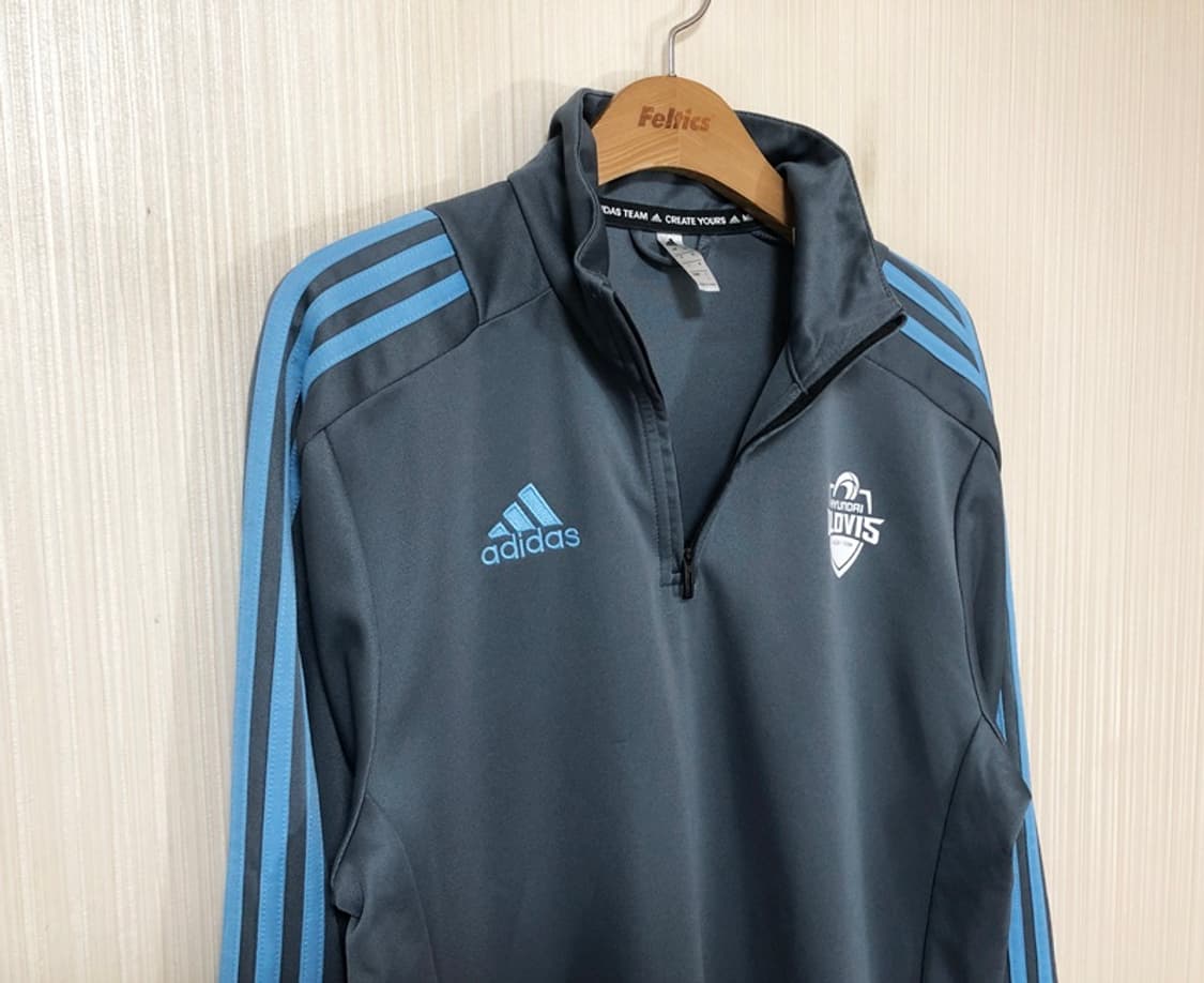 아디다스재팬 현대글로비스럭비단 선수실착 트레이닝탑 L 상품이미지5