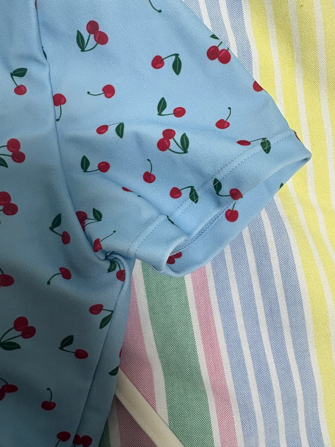 써피 RIBBON TIE 체리 원피스 수영복 S (1회착용) 상품이미지5