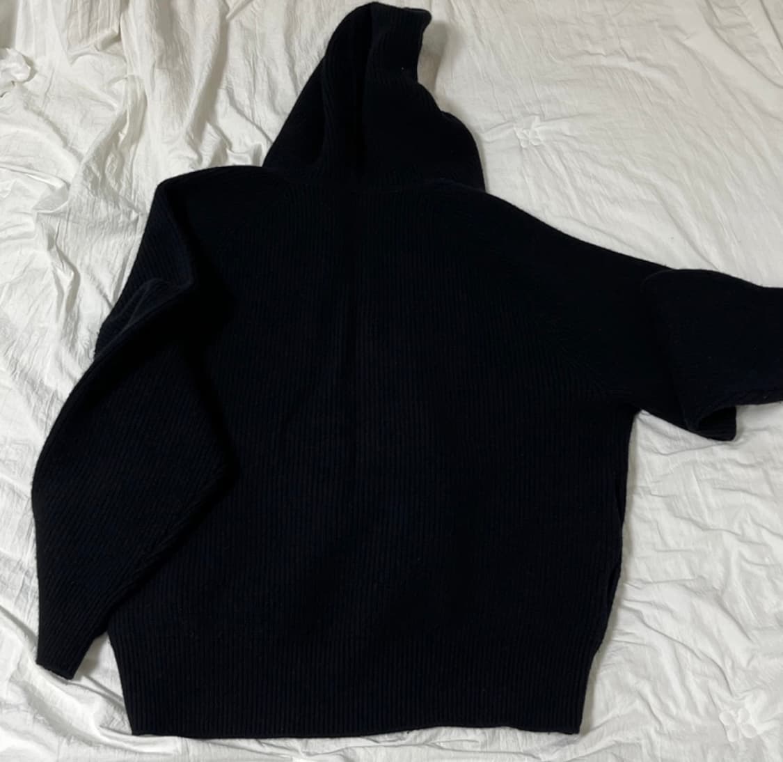 포터리 후드 반집업 니트 2 사이즈 상품이미지2