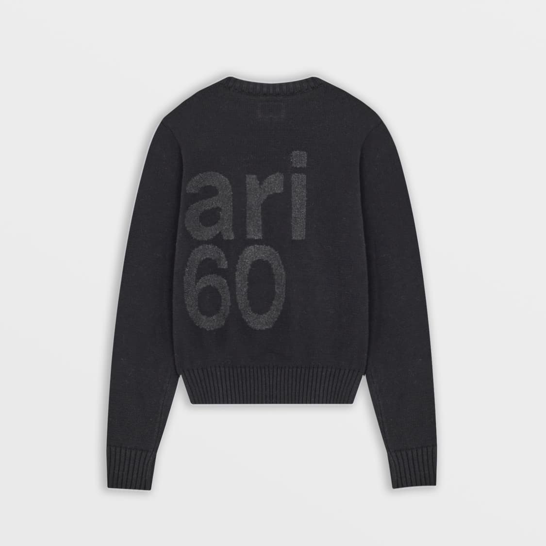 사파리스팟 1/2 베이직 사파리 니트 블랙 상품이미지2