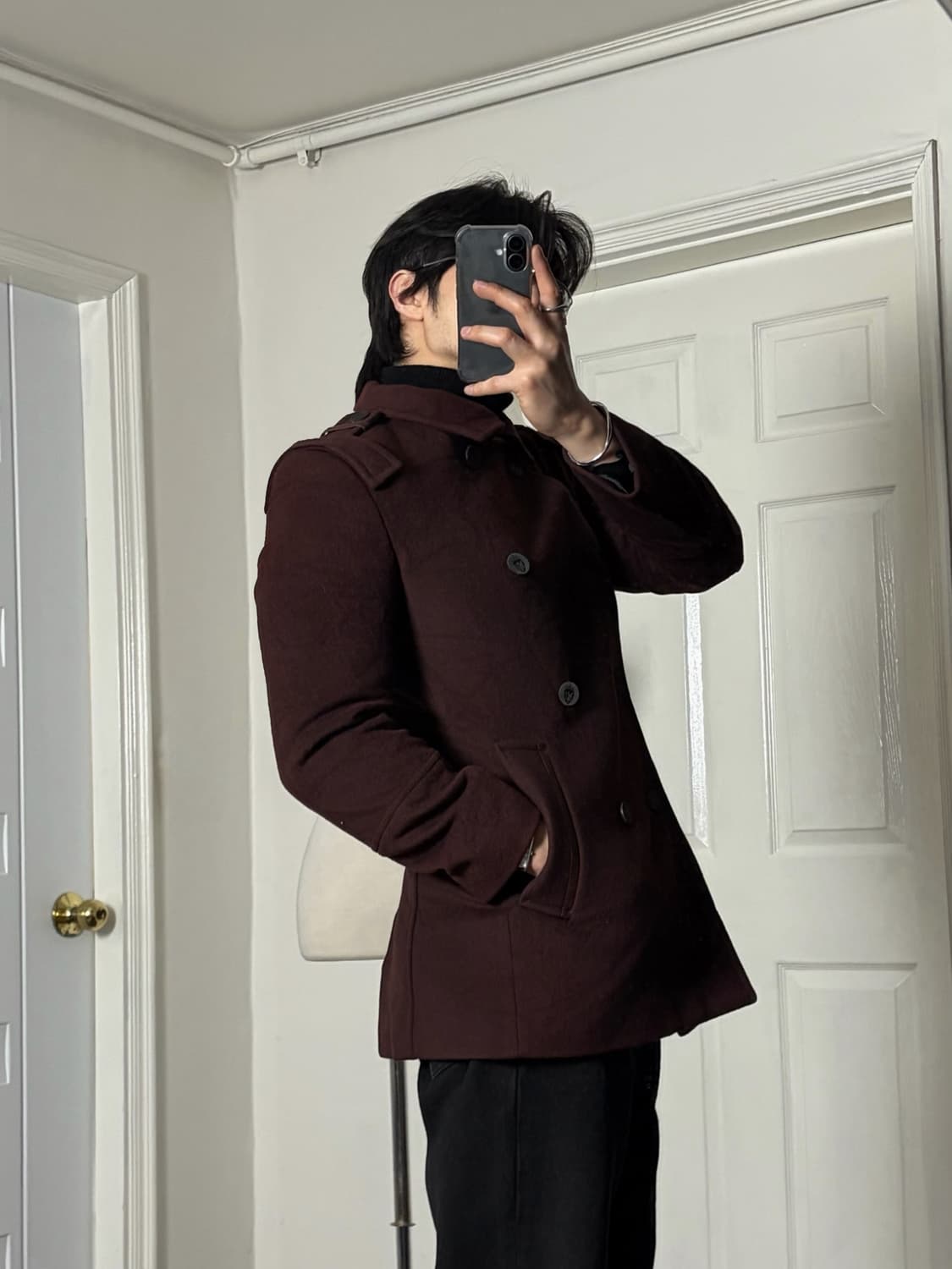 SIEG 브리티쉬 더블브레스트 코트 상품이미지5