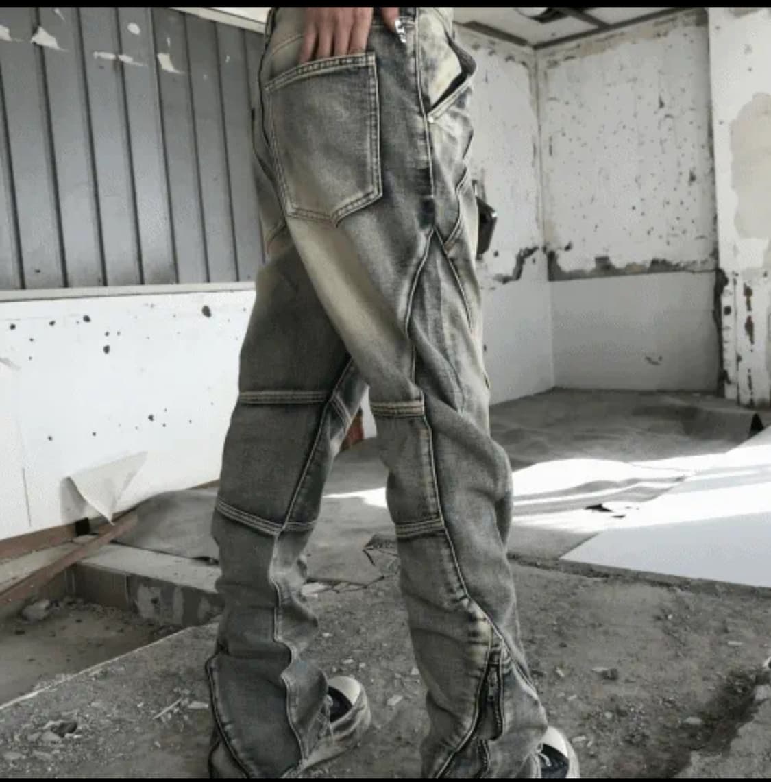 Kyoiii 쿄이 GRIND ZIP CARGO PT (blue) 상품이미지1