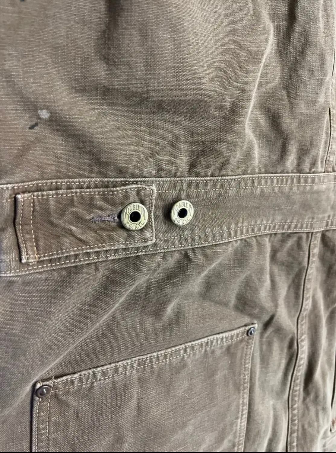 RRL DUCK CANVAS DOUBLE KNEES COVER-ALL 상품이미지7