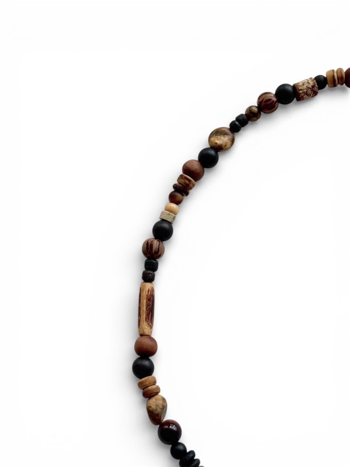 보헤미안 우드 원석 목걸이 상품이미지4