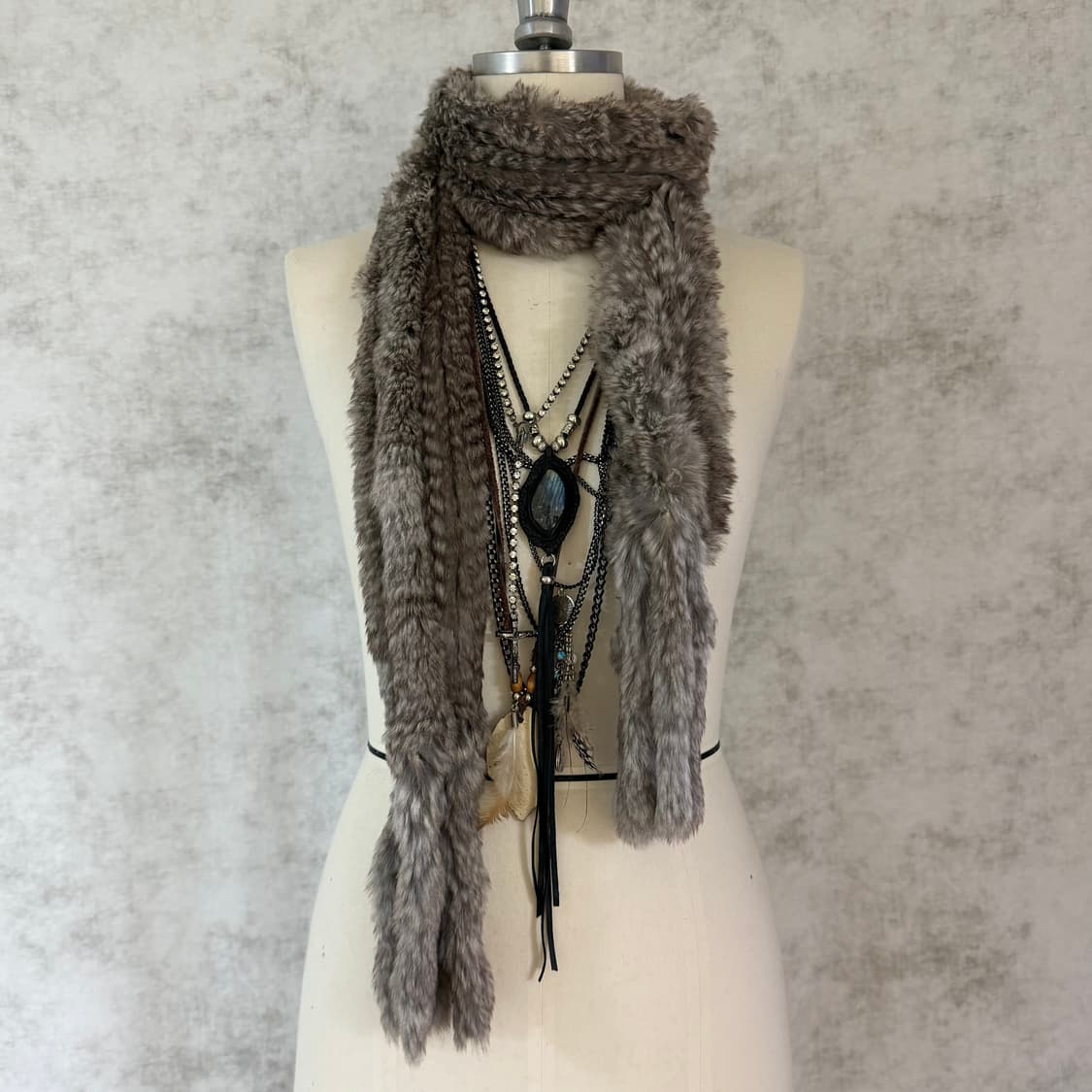 Vkei Fur scarf 상품이미지1