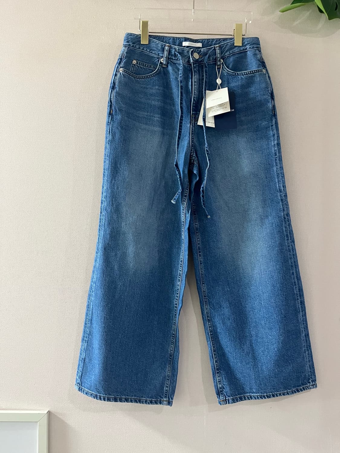 링서울 LINGSEOUL 와이드스트링데님(S) 상품이미지4