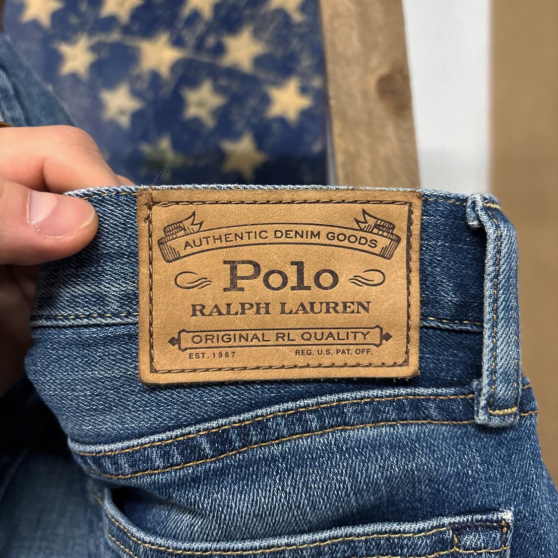 폴로 랄프로렌 설리반 슬림 빈티지 워싱 데님팬츠 N713 상품이미지7