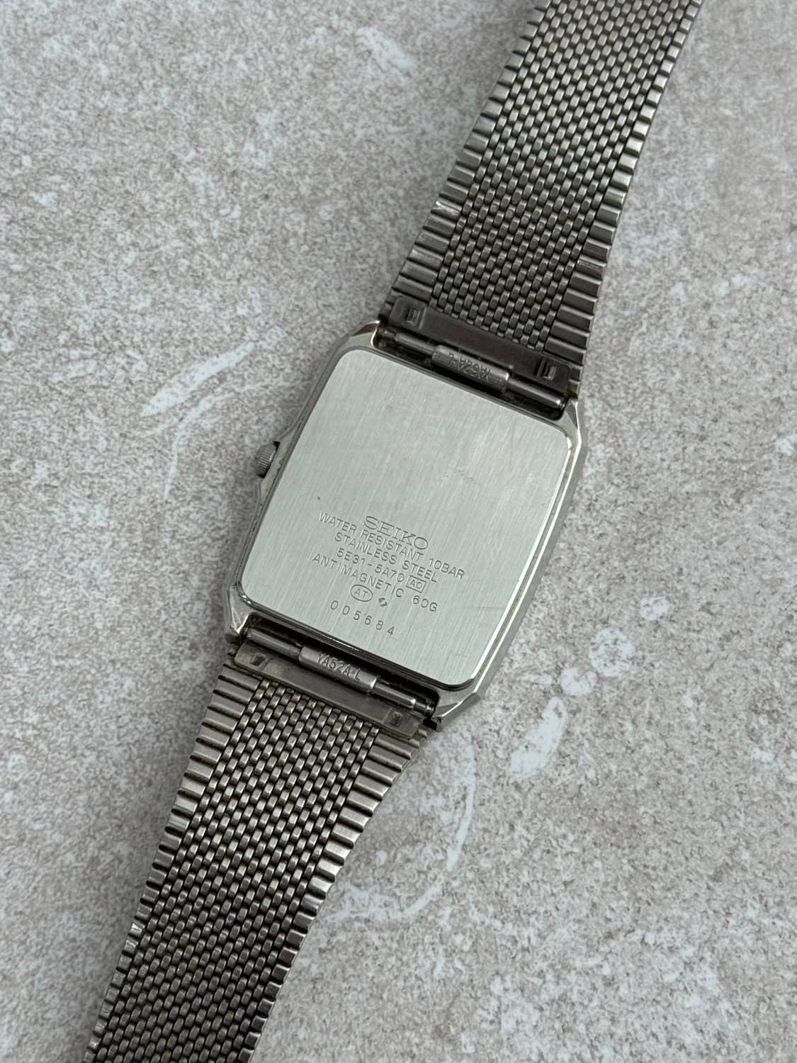 90s 빈티지 세이코 Seiko spirit square 상품이미지3