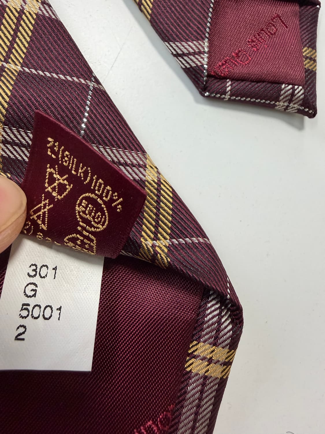 루이까또즈(LOUIS QUATORZE) 실크 넥타이 9.2cm 상품이미지6